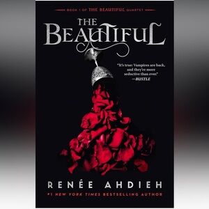 The Beautiful Book Cover with Red Roses